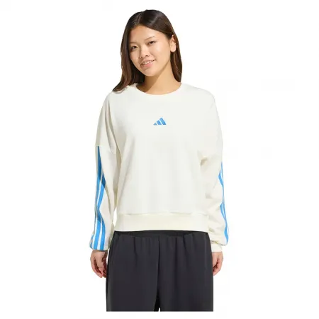 아디다스 에센셜 3 스트라이프 French Terry 스웨터 142681093