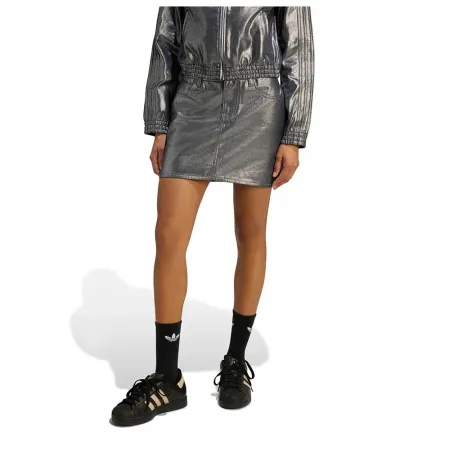 아디다스 3 Stripes 데님 스커트 142682552