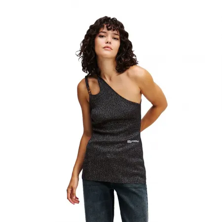 KARL LAGERFELD JEANS A1W18028 Glitter 나시 상의 142685070