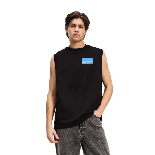 KARL LAGERFELD JEANS A2M17053 Relaxed Fit 나시 티셔츠 142685133