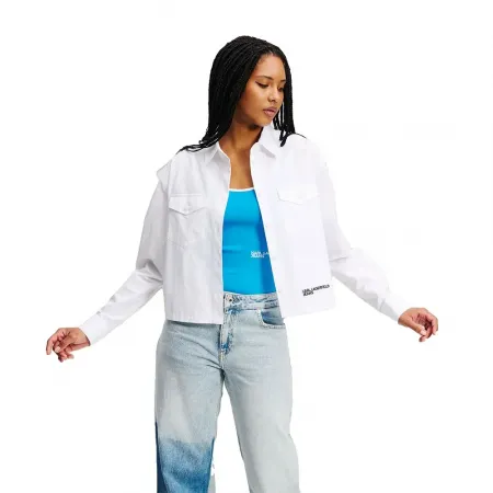 KARL LAGERFELD JEANS A2W11027 Logo 긴팔 셔츠 142685166