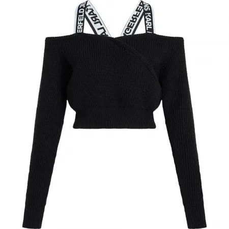 KARL LAGERFELD JEANS A3W18009 Cut-Out 스웨터 142685365