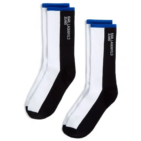 KARL LAGERFELD JEANS A3W47046 Colour Block 양말 2 켤레 142685428