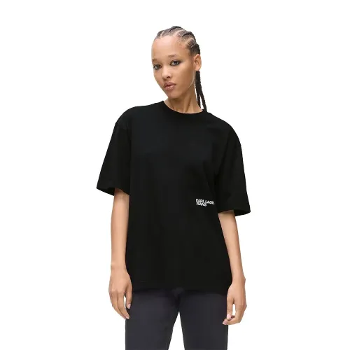 KARL LAGERFELD JEANS A4W17096 Relaxed Fit 반팔 티셔츠 142685538