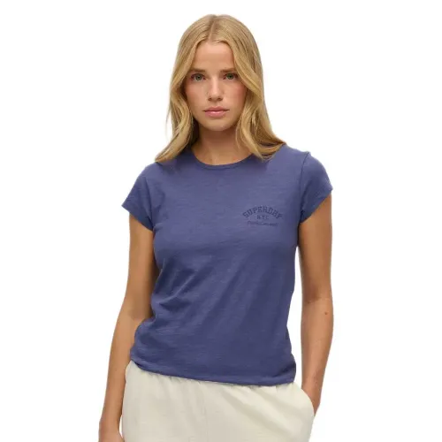 슈퍼드라이 Athletic 에센셜 Slub 반팔 티셔츠 142686653