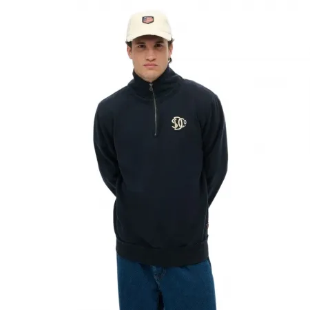 슈퍼드라이 Athletic 하프 지퍼 스웨터 142686667