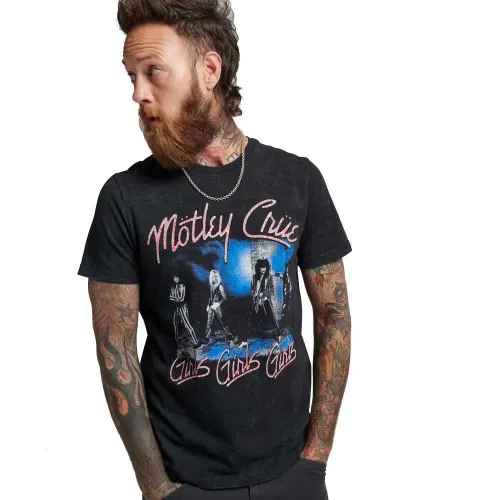 슈퍼드라이 Motley Crue Band 반팔 티셔츠 142686870