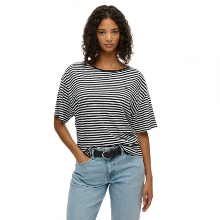 슈퍼드라이 Studios Dropped Shoulder 반팔 티셔츠 142686974