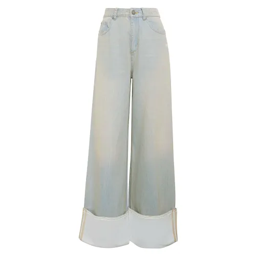 아디다스 빈티지 Wide Leg 청바지 142698039