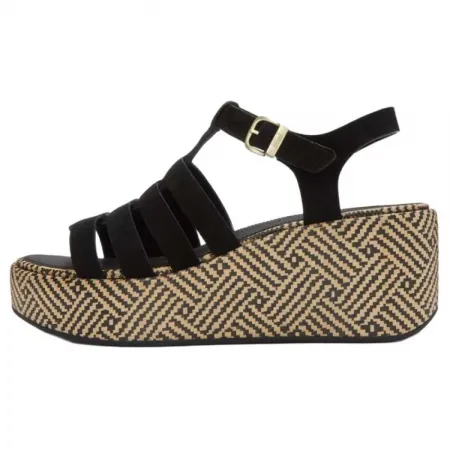 핏플랍 그래픽 Weave Fisherman 플랫폼 샌들 142703603