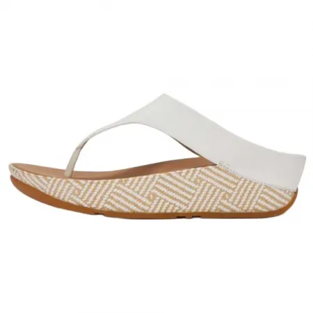 핏플랍 Lulu Lux 그래픽 Weave Toe Post 샌들 142703638