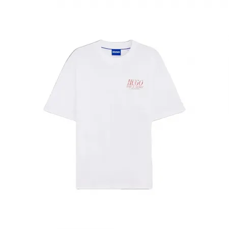 휴고 보스 Nofishix 10272987 BLUE 반팔 티셔츠 142705294