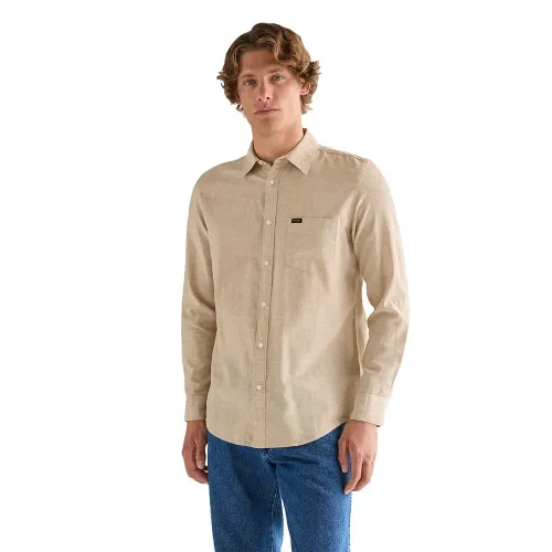 랭글러 112378040 1 포켓 레큘러 Fit 긴팔 셔츠 142707127