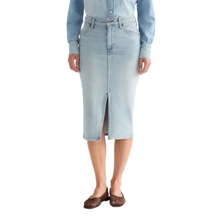 랭글러 Pencil Slim Fit 데님 스커트 142707295