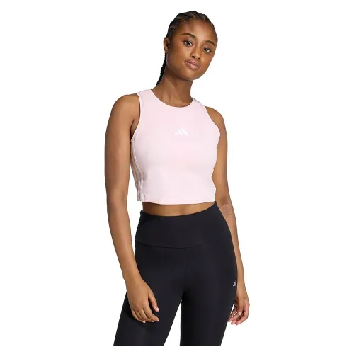 아디다스 에센셜 3 Stripes Padded 나시 티셔츠 142712079