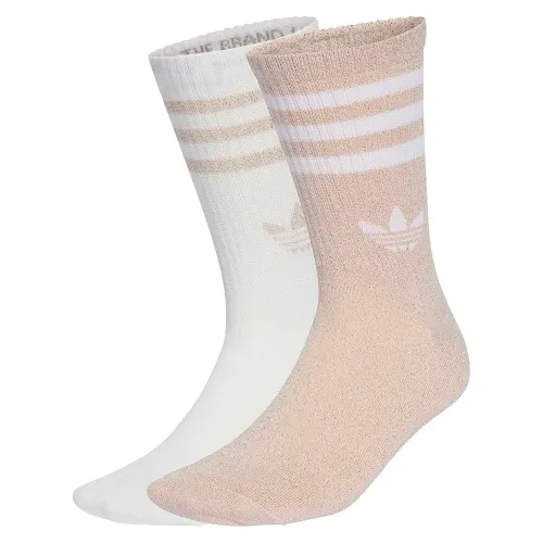 아디다스 3 Stripes Glitter 크루 양말 2 팩 142712942