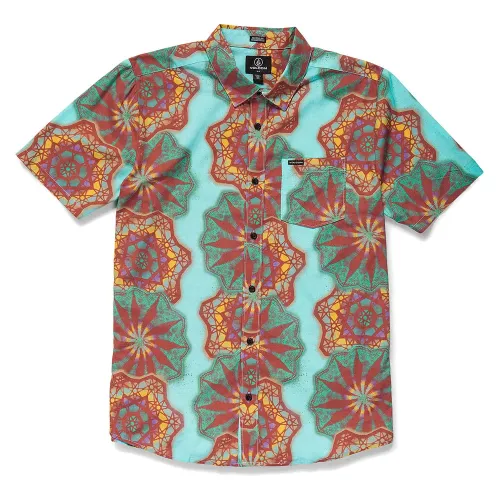 볼컴 Star Shields FA 반팔 셔츠 142722199