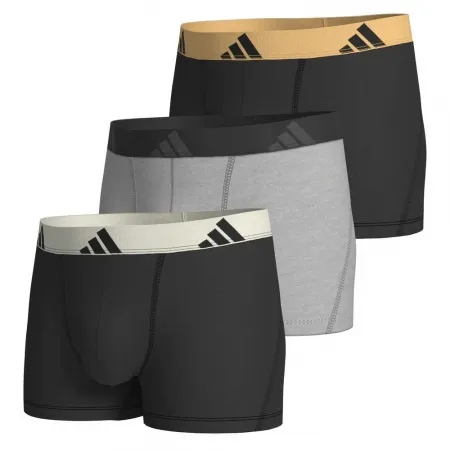 아디다스 언더웨어 액티브 플렉스 코튼 드로즈 브리프 3 팩 142737197