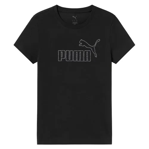 푸마 Ess 라인스톤 반팔 티셔츠 142739958