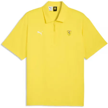 푸마 Ferrari Cloudspun 반팔 폴로 셔츠 142740087