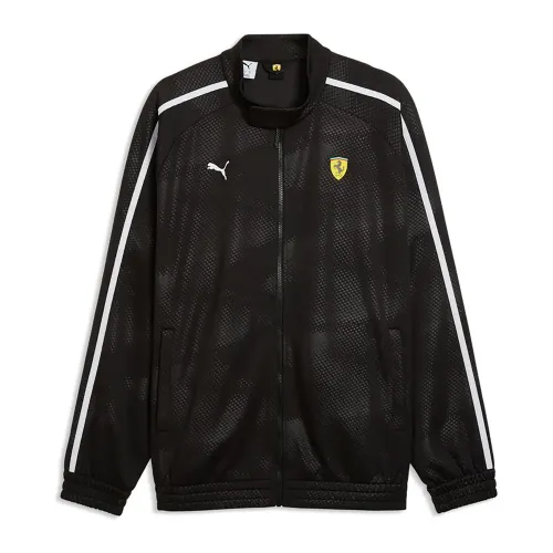 푸마 페라리 T7 오버핏 풀지퍼 스웨터 142740165