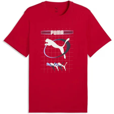 푸마 그래픽 Execution 반팔 티셔츠 142740192