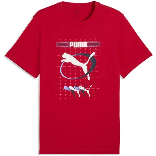 푸마 그래픽 Execution 반팔 티셔츠 142740192