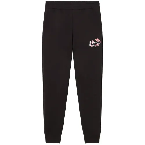 푸마 Floral 그래픽 운동복 바지 142740246