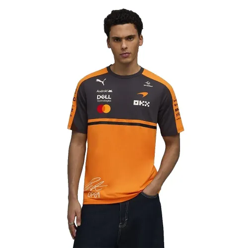 푸마 Mclaren Oscar Piastri 레플리카 반팔 티셔츠 142740345