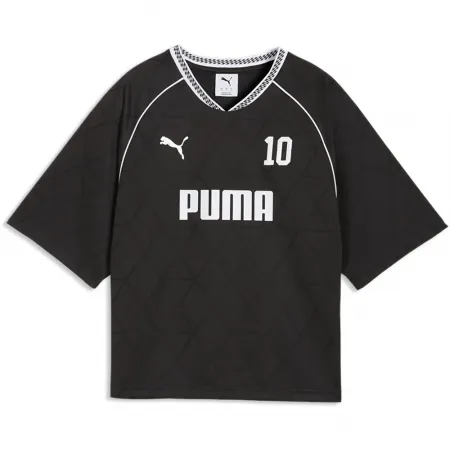 푸마 Sport Relaxed Fit 반팔 V넥 티셔츠 142740519