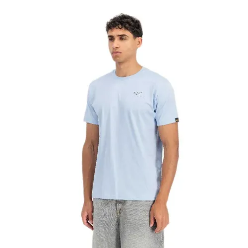 알파 인더스트리 Back Print 반팔 티셔츠 142746345