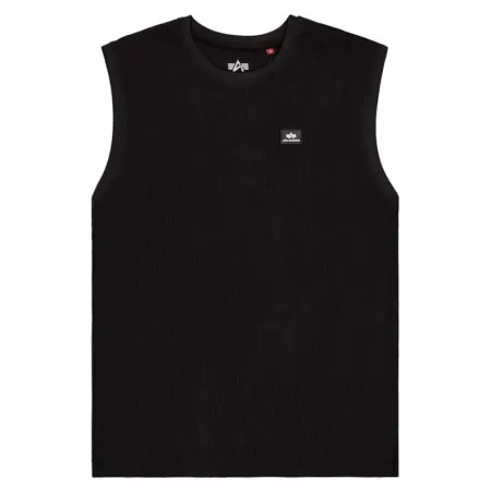 알파인더스트리 Waffle 스몰 로고 나시 티셔츠 142746628