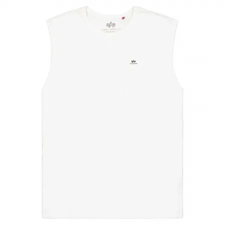 알파인더스트리 Waffle 스몰 로고 나시 티셔츠 142746630