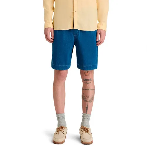 팀버랜드 Herringbone 데님 반바지 142749186