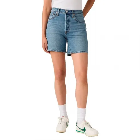 리바이스 501 Mid Thigh Lw 데님 반바지 142750785