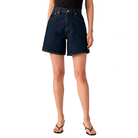 리바이스 Baggy 하이웨이스트 데님 반바지 142750857