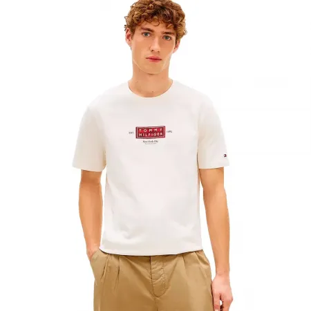 타미힐피거 Heritage Label 반팔 티셔츠 142758204