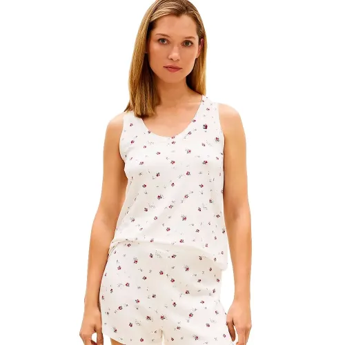 타미힐피거 UW0UW06295 나시 티셔츠 142758477