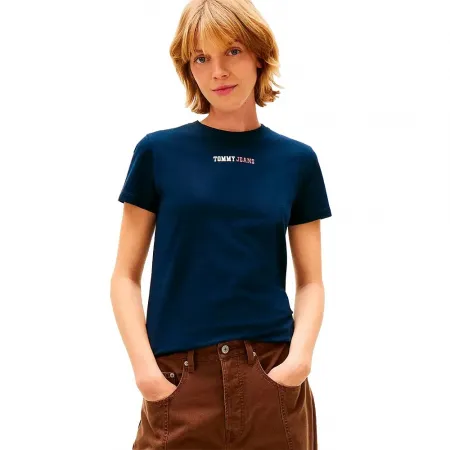 타미힐피거 에센셜 로고 2 반팔 티셔츠 142758555