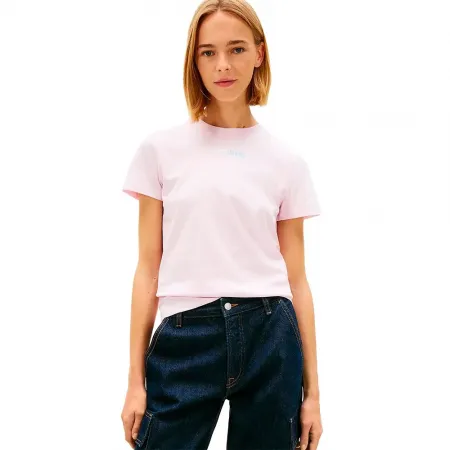 타미힐피거 에센셜 로고 2 반팔 티셔츠 142758558