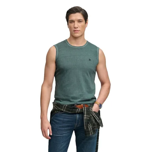 슈퍼드라이 클래식 코튼 라인n 나시 티셔츠 142784640