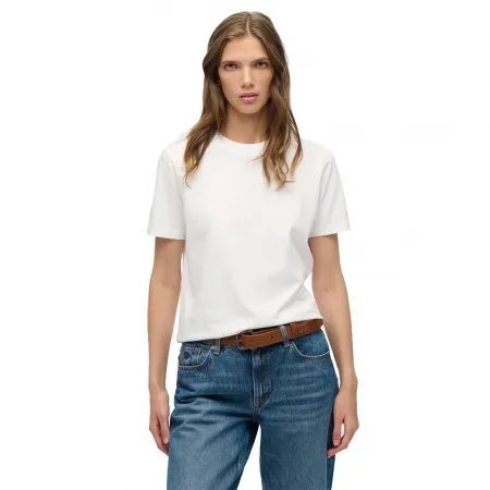 슈퍼드라이 에센셜 Logo Embroidered 반팔 티셔츠 142784795