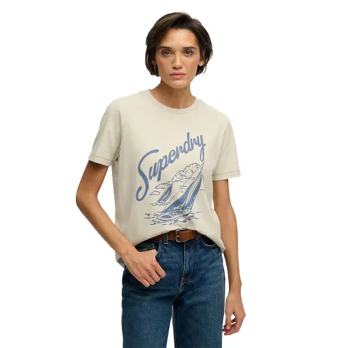 슈퍼드라이 헤리티지 Hamptons 반팔 티셔츠 142784900