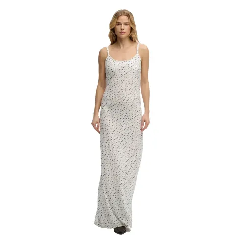 슈퍼드라이 Printed Cami Maxi 소매 없는 롱 원피스 142785088