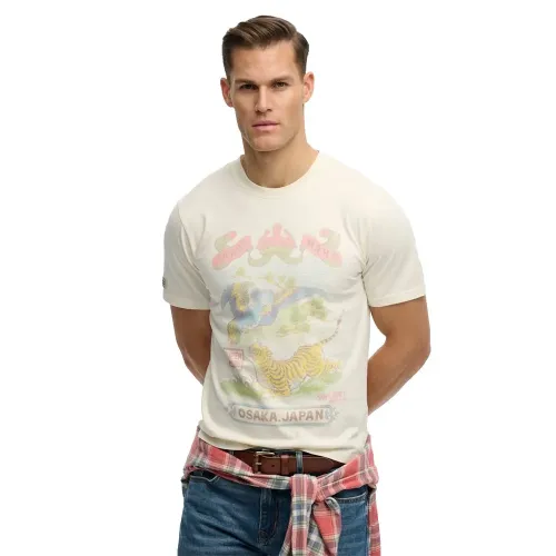 슈퍼드라이 도쿄 Relaxed 핏 반팔 티셔츠 142785195