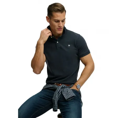 슈퍼드라이 빈티지 Destroy 반팔 폴로 셔츠 142785245