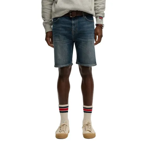 슈퍼드라이 빈티지 Straight 반바지 142785273