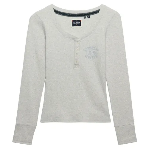 슈퍼드라이 Athletic Button Down 긴팔 티셔츠 142797558