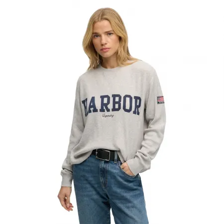 슈퍼드라이 Athletic 에센셜 그래픽 긴팔 티셔츠 142797580