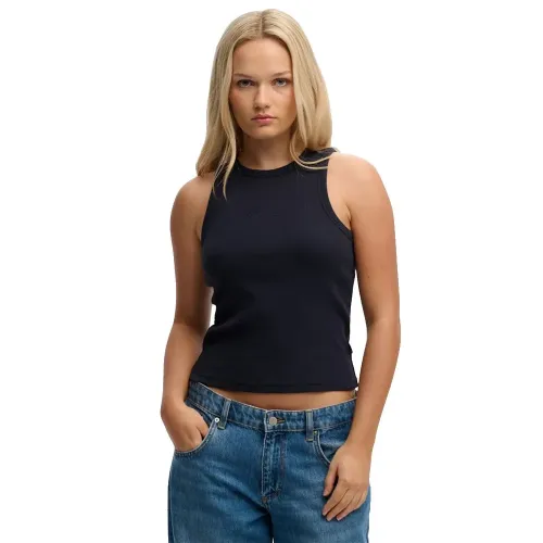 슈퍼드라이 에센셜 로고 Racer 나시 티셔츠 142797680